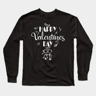 valentines day by chakibium Long Sleeve T-Shirt